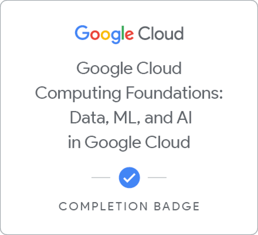 Data, ML, and AI in Google Cloud